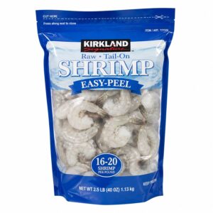 Kirkland Easy-Peel Shrimp 16/20, per 2.20 lb (1 kg)