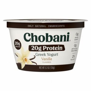 Chobani 20 g Protein Greek Yogurt, 16 × 0.42 lb (190 g)