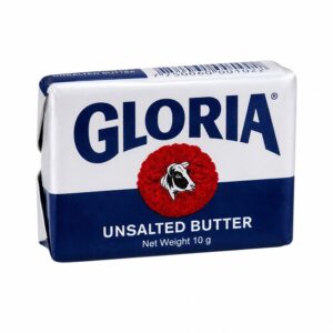 Gloria Unsalted Butter Portions, 100 × 0.02 lb (10 g)