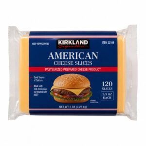 Kirkland American Cheese Slices, 3 lb (1.36 kg)