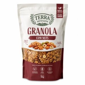 Terra Artesana Granola with Nuts, 2.20 lb (1 kg)