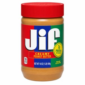 Jif Creamy Peanut Butter, 2.87 lb (1.3 kg)