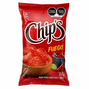 Chip's Fuego Potato Chips, 0.33 lb (150 g)