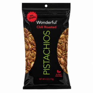 Wonderful Chili Roasted Pistachios, No Shell, 1.37 lb (623 g)