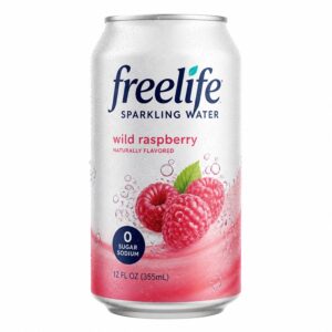 Freelife Flavored Sparkling Water, 24 × 355 ml