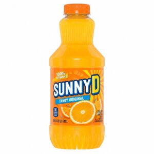 SunnyD Orange Drink, 2 × 3.7 L