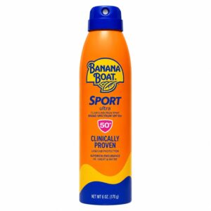 Banana Boat Sport Sunscreen Spray, 0.37 lb (170 g)