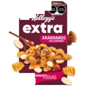Kellogg's Extra Cranberry & Almond Cereal, 450 g