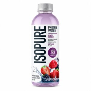 Isopure Protein Water, Mixed Berries, 591 ml