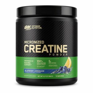 Optimum Nutrition Micronized Creatine, Blueberry Lemonade, 0.79 lb (360 g)