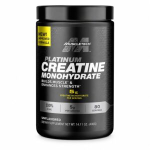 Muscletech Platinum Creatine Monohydrate, Unflavored, 0.88 lb (400 g)